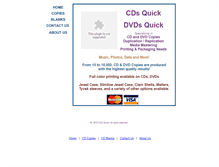 Tablet Screenshot of cdsquick.com